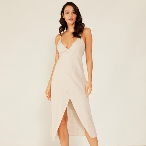 Letni styl projektowania mody Elegancka seksowna sukienka maxi Wieczorowa sukienka casual dla kobiet